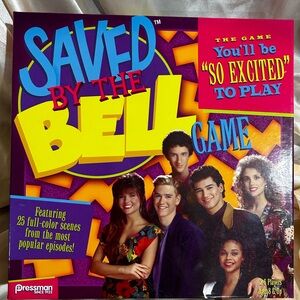 Vintage Saved by the Bell Board Game - Open Box But New